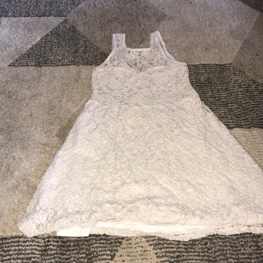 White dress